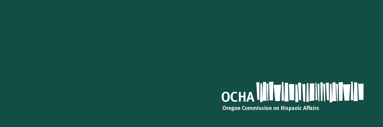 Oregon Commission on Hispanic Affairs banner