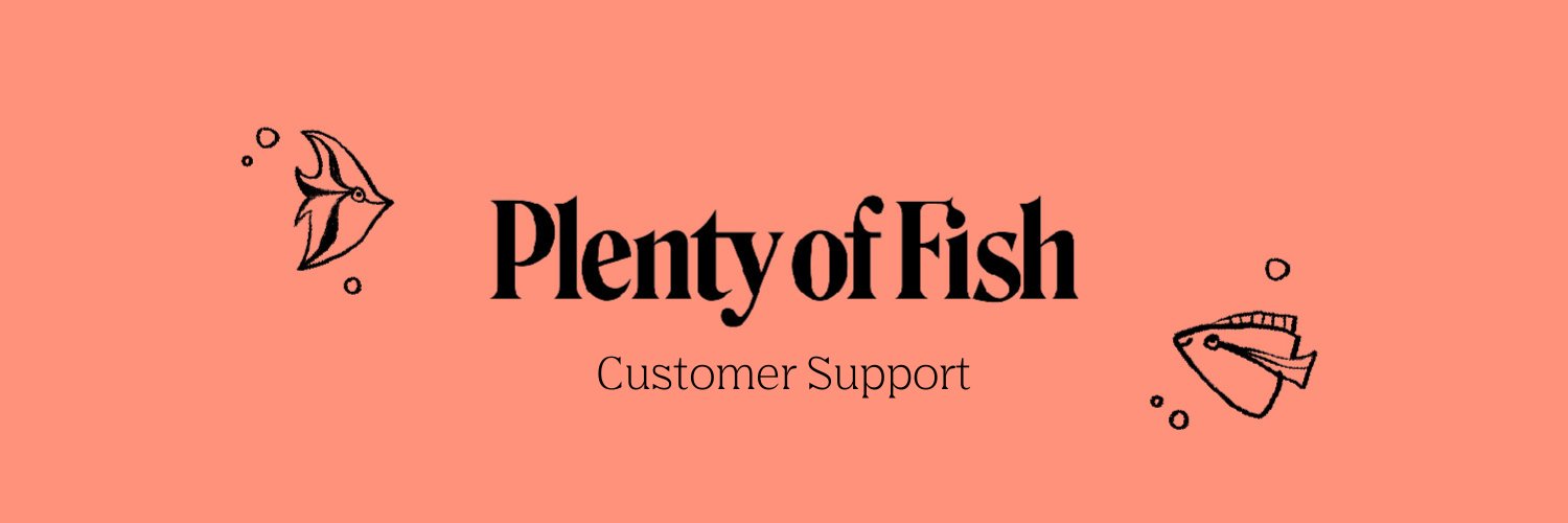 Plenty of Fish Support banner