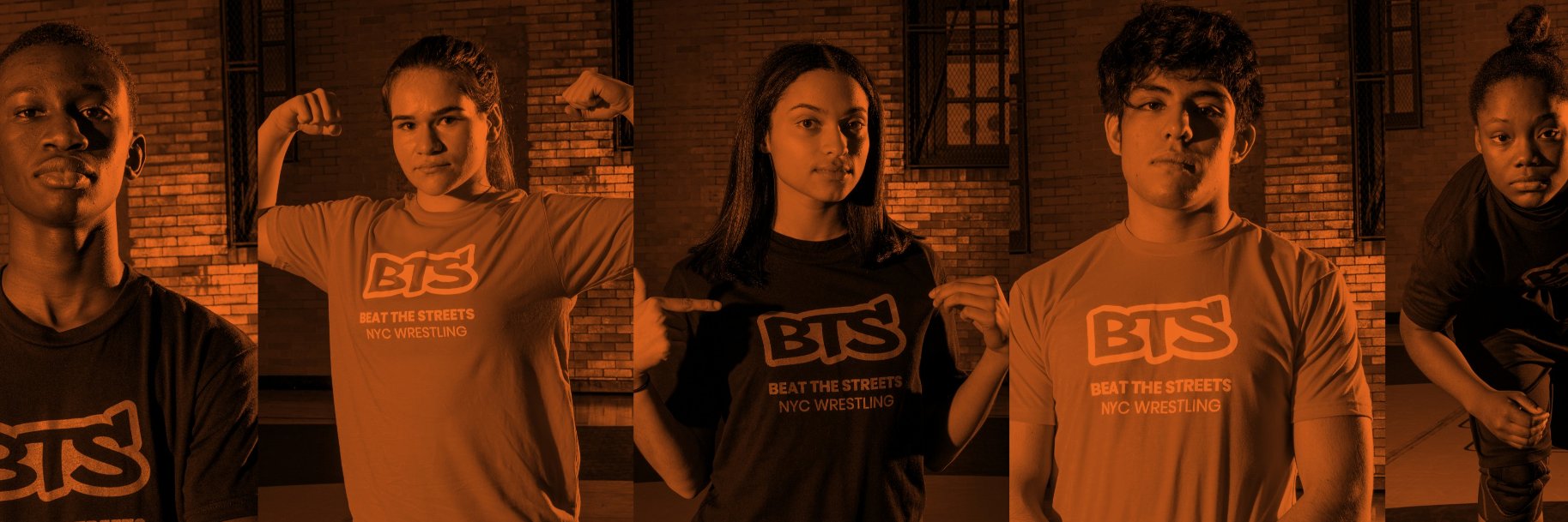 Beat the Streets Wrestling banner