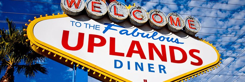 Uplands Diner banner