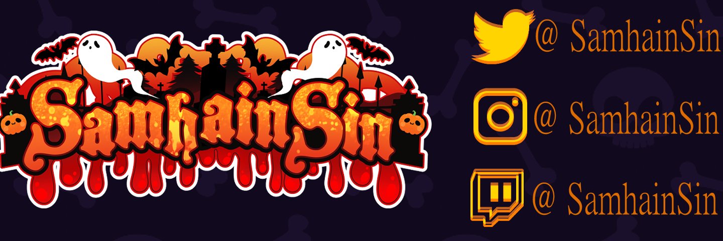 SamhainSin 🇮🇪 Demon Vtuber banner