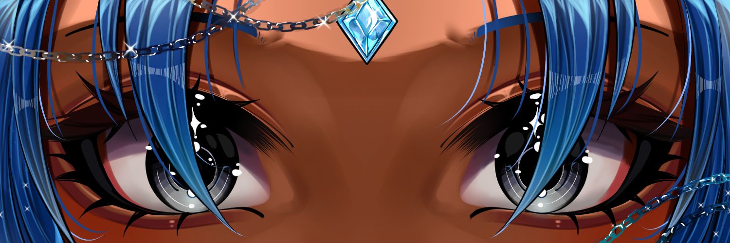 Frixs_Nightcore💙✨️ Vtuber banner