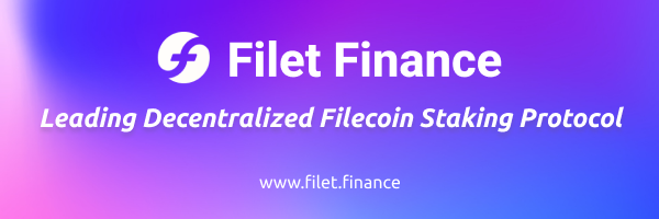 Filet - Stake FIL to mine FIL banner