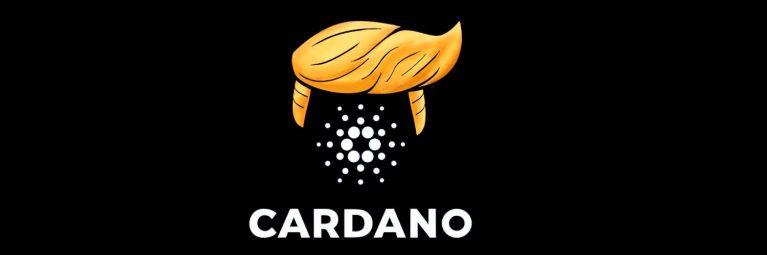 Trump Fan Cardano Stake Pool banner
