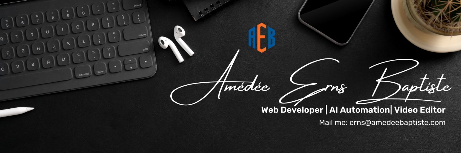 Amédée Erns Baptiste banner