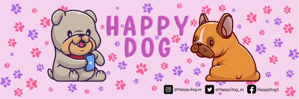 Happy Dog Profile Banner