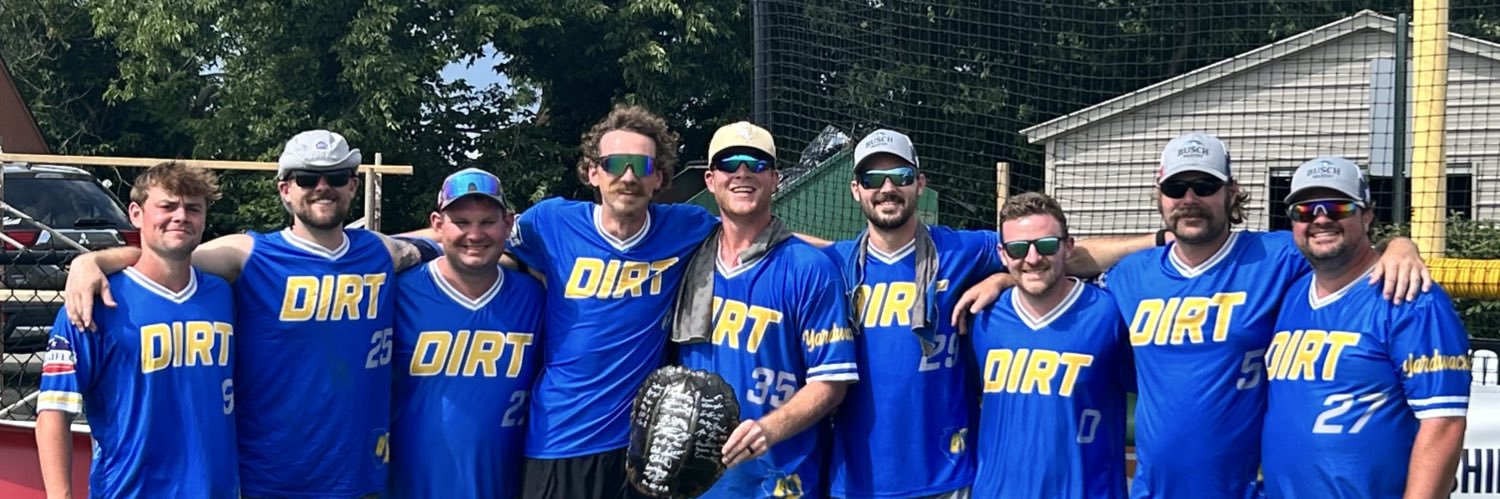 DIRT Yardwackers Wiffle banner