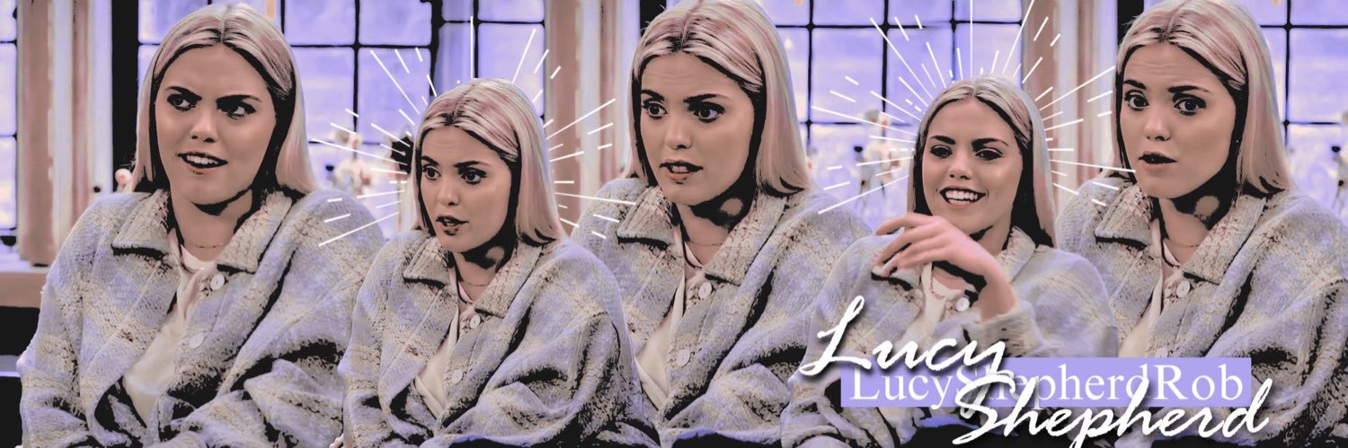 LucyShepherdRob's profile banner image