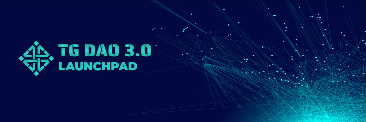 TG DAO 3.0 Launchpad banner