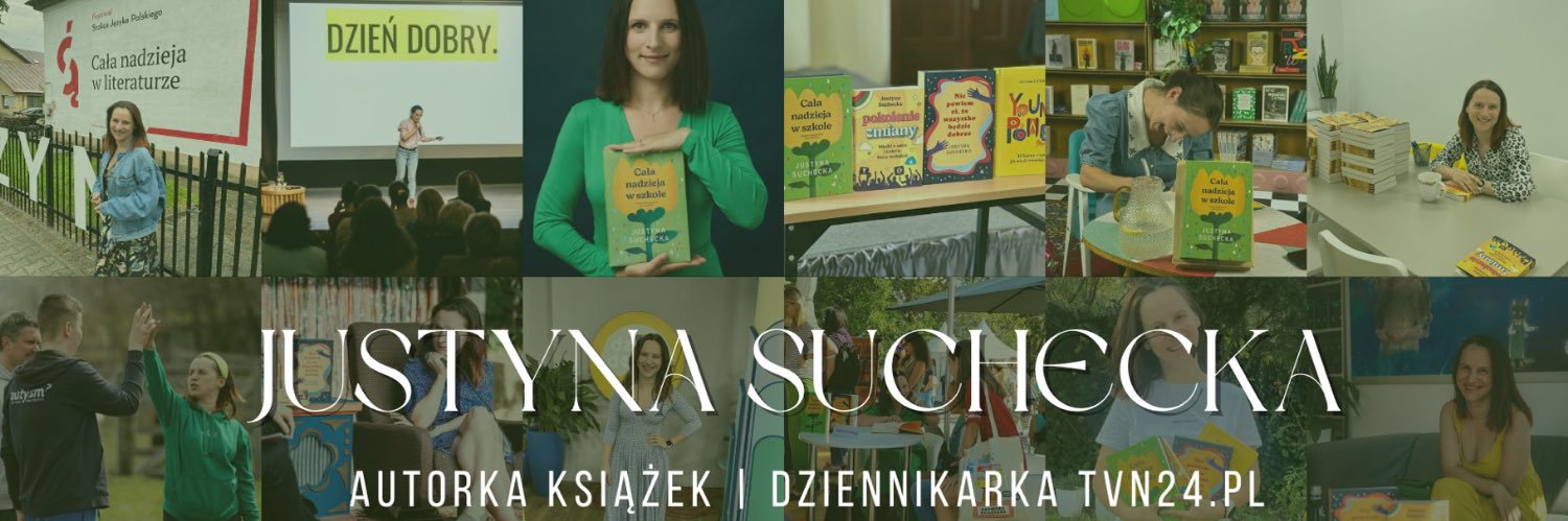 Justyna Suchecka's banner