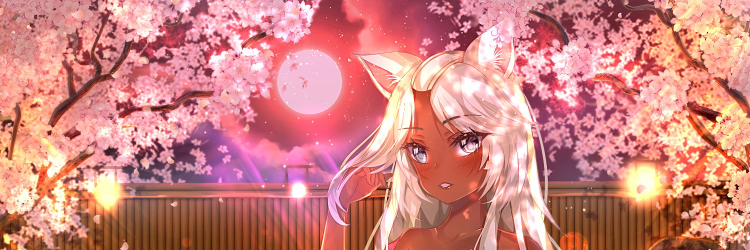 Wolfinya | Vtuber | Empress of Nya banner