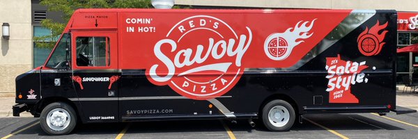 The Savoyager | The Red's Savoy Pizza Food Truck Profile Banner