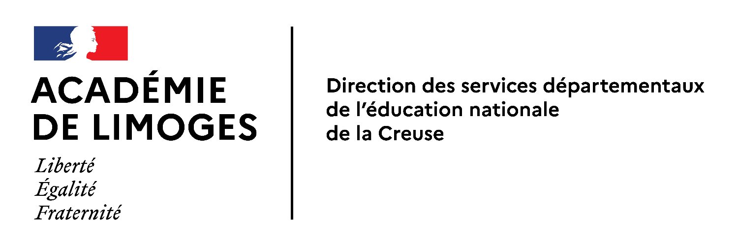 DSDEN de la Creuse banner