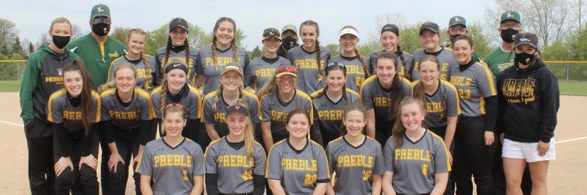 Preble Softball banner