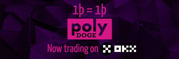 PolyDoge 🐶💜🌊🌊🌊 Profile Banner