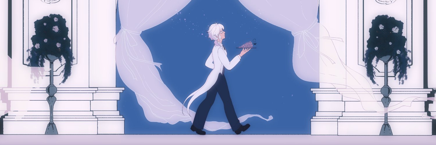 Arugin 🤵🏻✨ | Butler VTuber banner