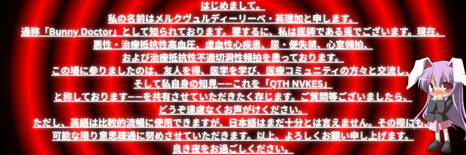 メルクヴュルディーリーベ・英理加 {Dr. Erika Merkwürdigliebe} ♡✧･ﾟ banner