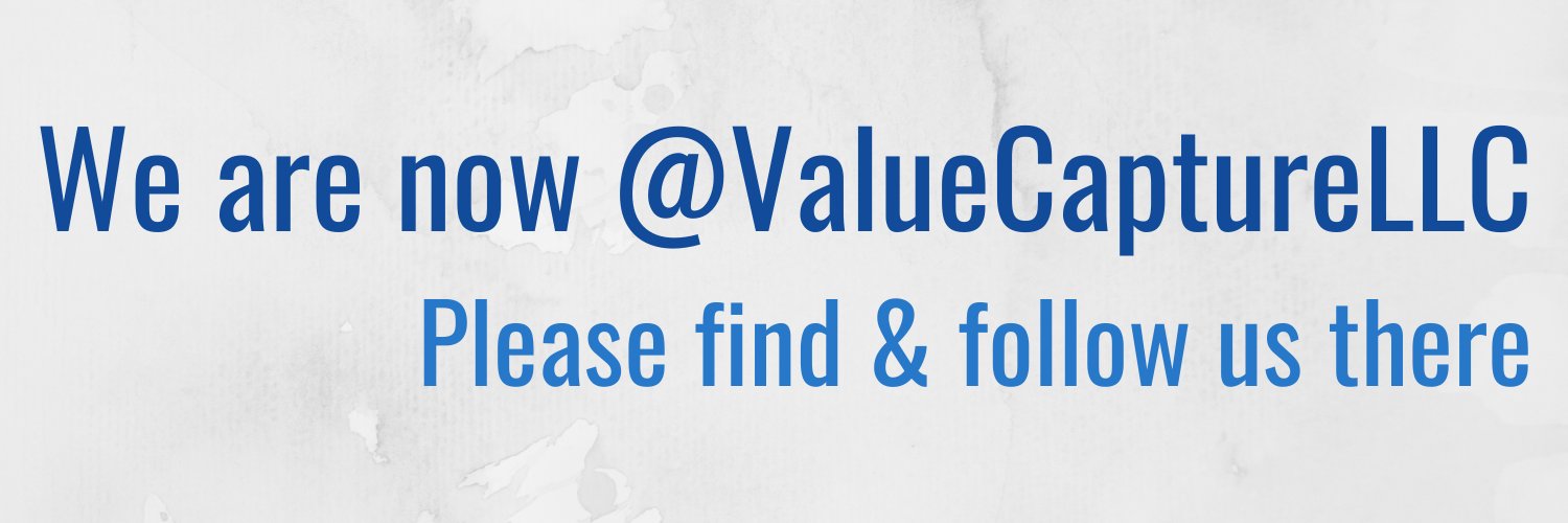 The former handle of Value Capture, LLC banner