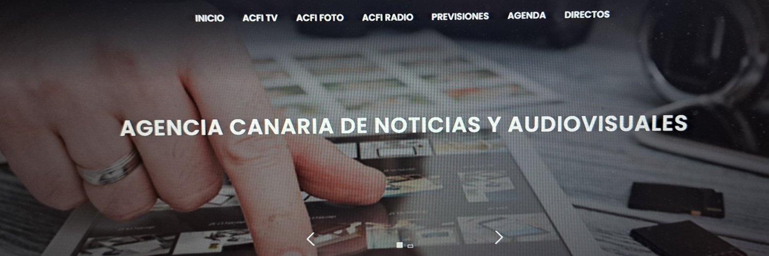 Agencia Canaria de Noticias y Audiovisuales. banner