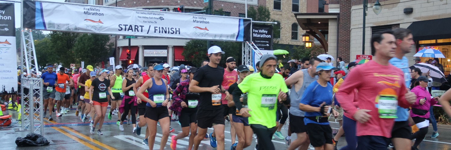 Fox Valley Marathon banner