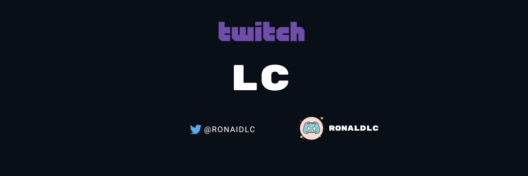 RonaldLC banner