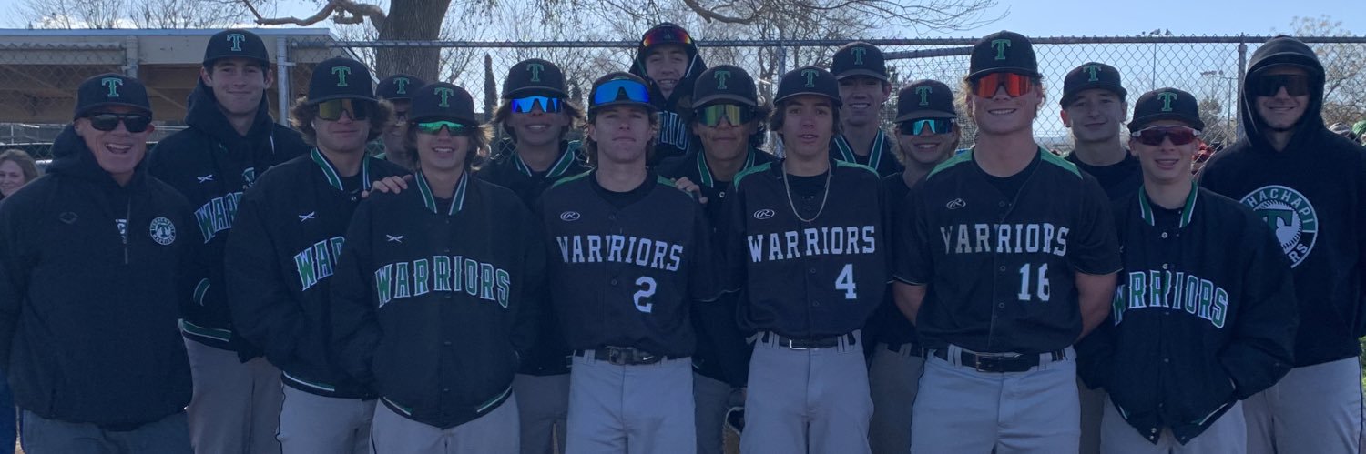 Tehachapi Warriors Baseball banner