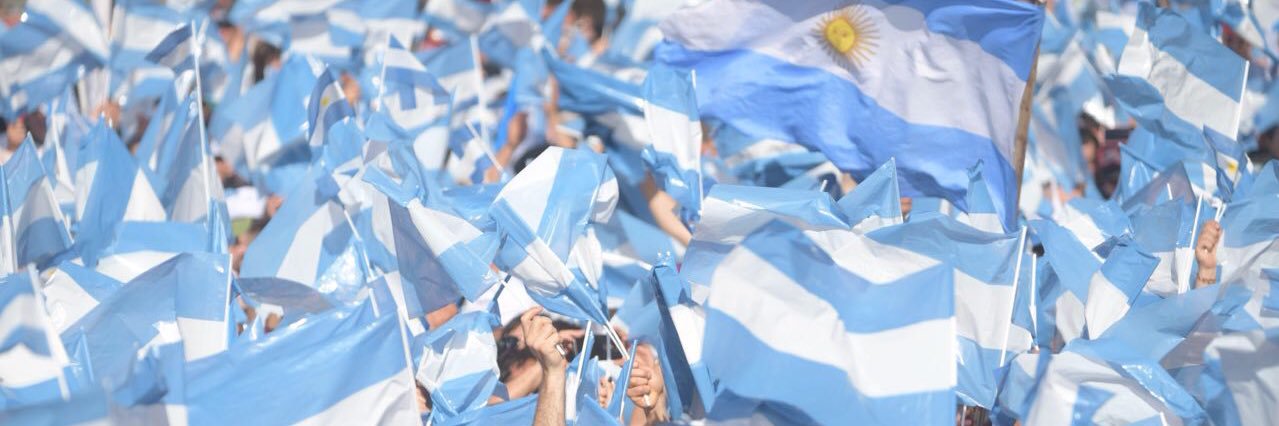 Cristina Kirchner's banner