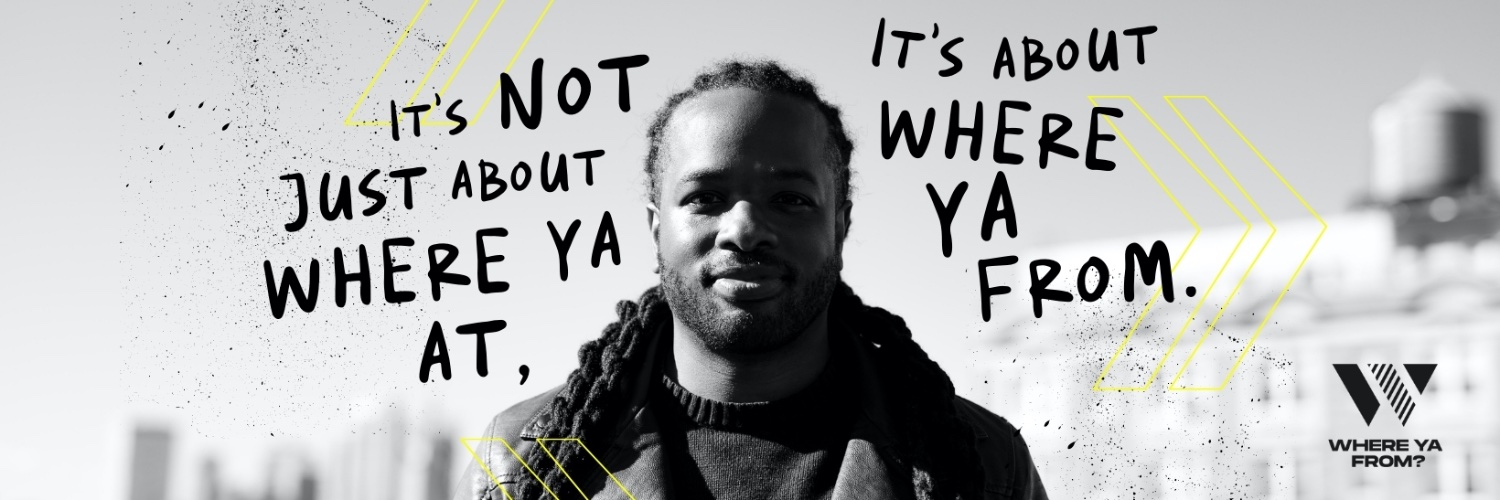 Where Ya From Podcast banner