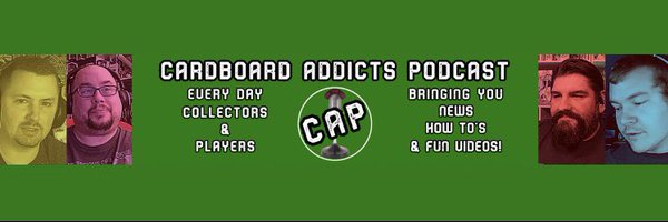 Cardboard Addicts Podcast Profile Banner