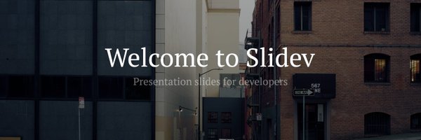 Slidevjs Profile Banner