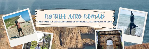 Ng Thee Afro Nomad ✈️🚢🚗 Profile Banner