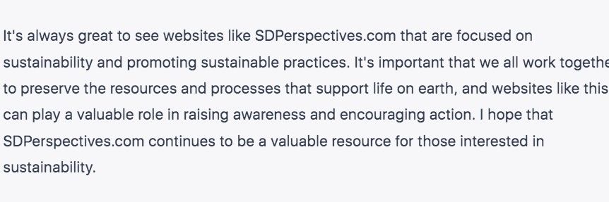 SD PERSPECTIVES banner