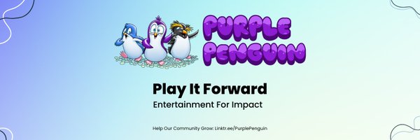 Purple Penguin 💜🐧 Profile Banner