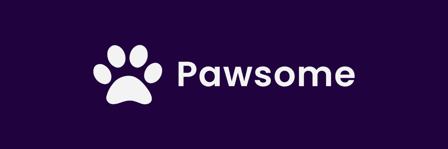Pawsome Charity Token banner