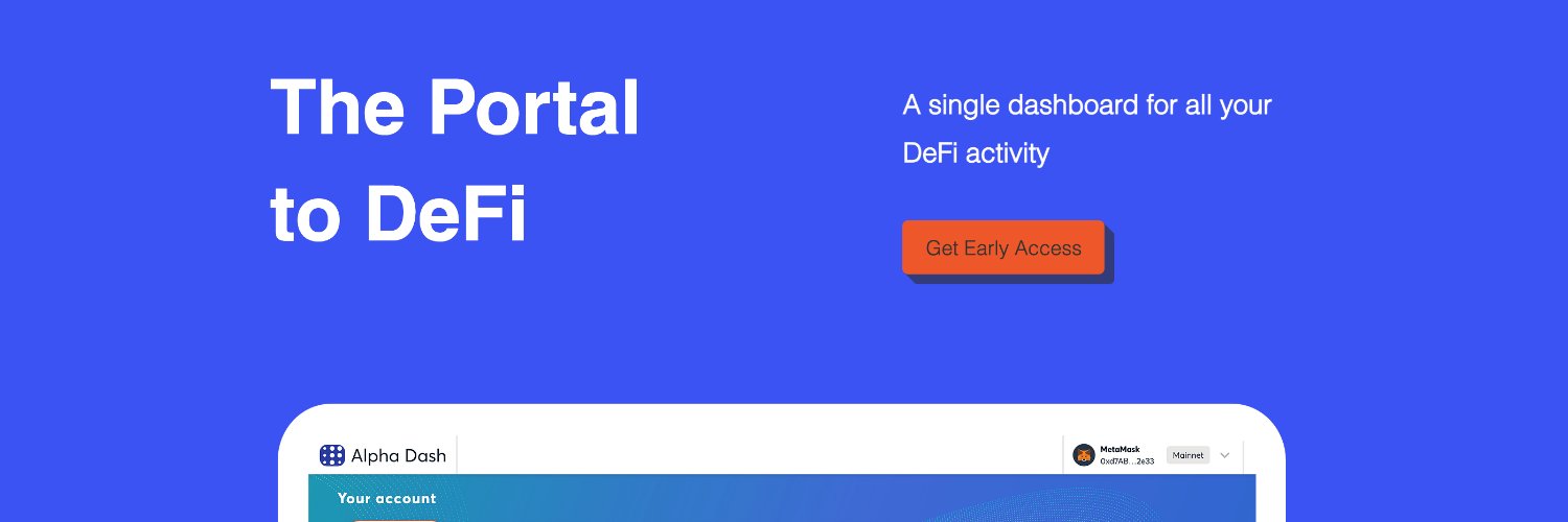 Alpha Dash - The Multichain DeFi Browser banner