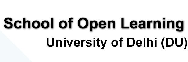 School Of Open Learning | DU banner