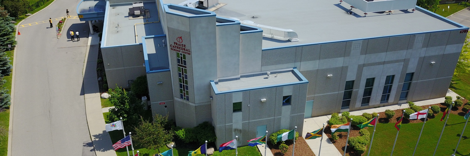 Praise Cathedral Worship Centre banner