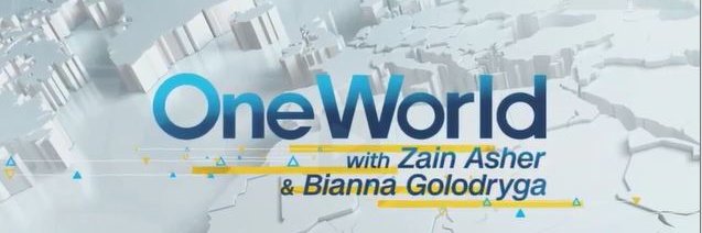 One World CNN's banner