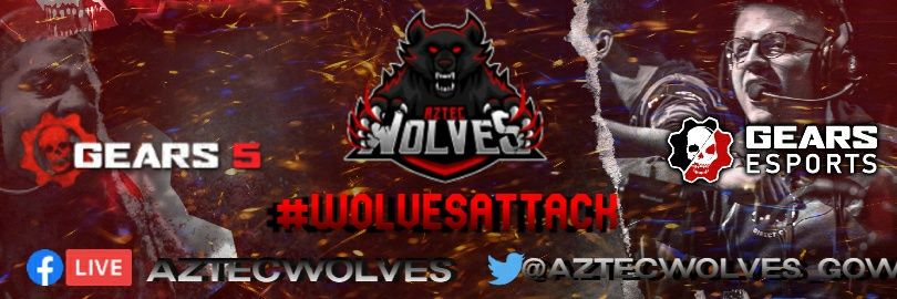 AZTEC WOLVES banner