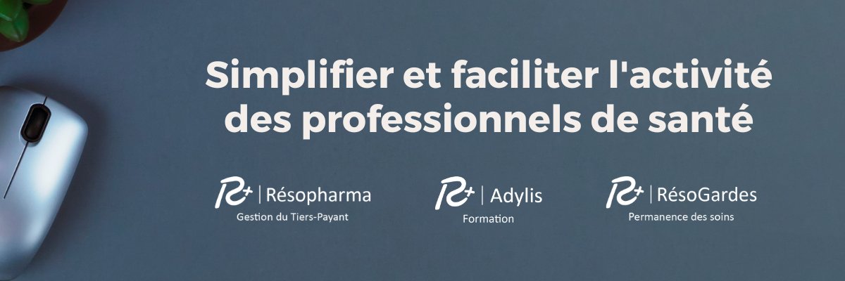 R+ (Résopharma) banner