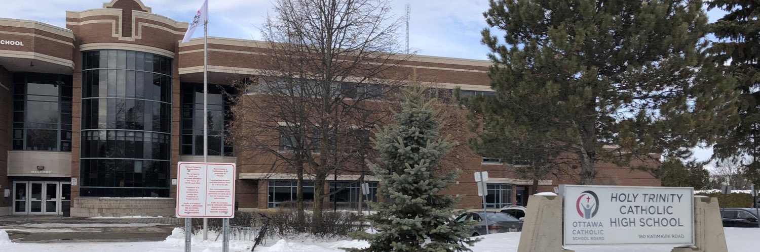 Holy Trinity Catholic High School banner