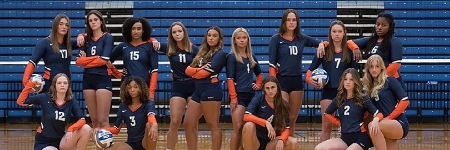 Wheaton Volleyball banner