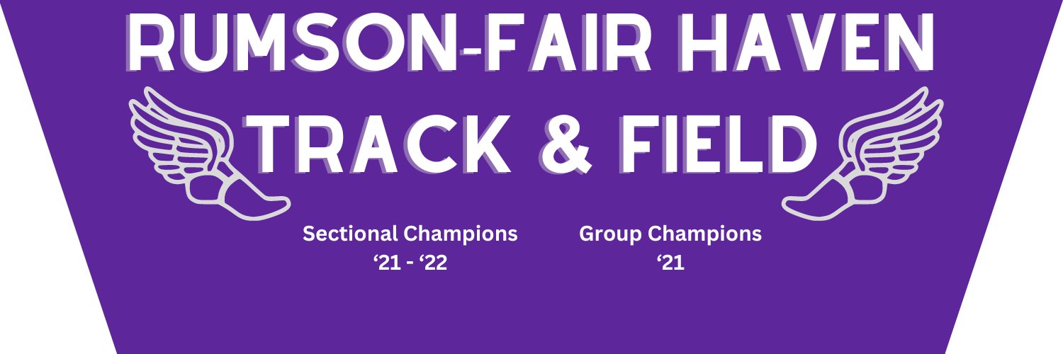 RFH Boys Track & Field banner