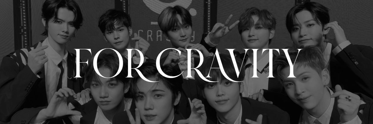 CRAVITY Streaming Team banner