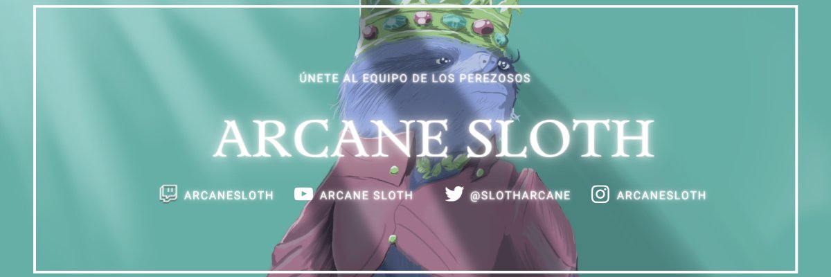 🏳️‍🌈 Arcane Sloth 🎲📜 banner