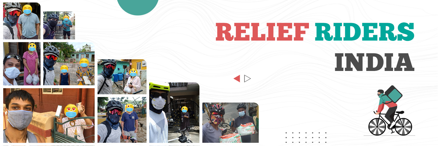 Relief Riders India banner