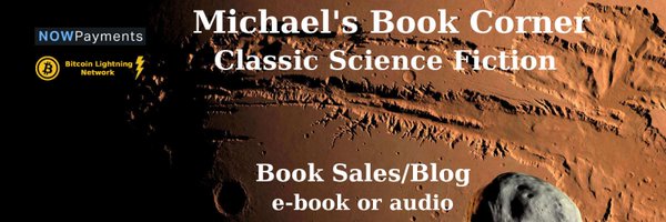 Sci-Fi Author Michael James Scharen Profile Banner