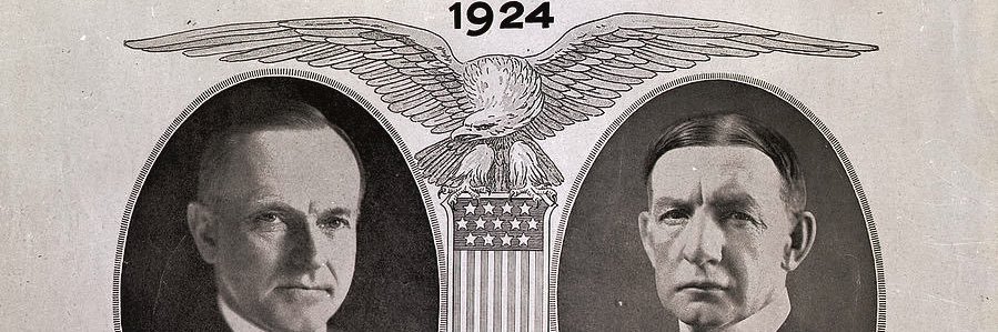 1920s Republican banner