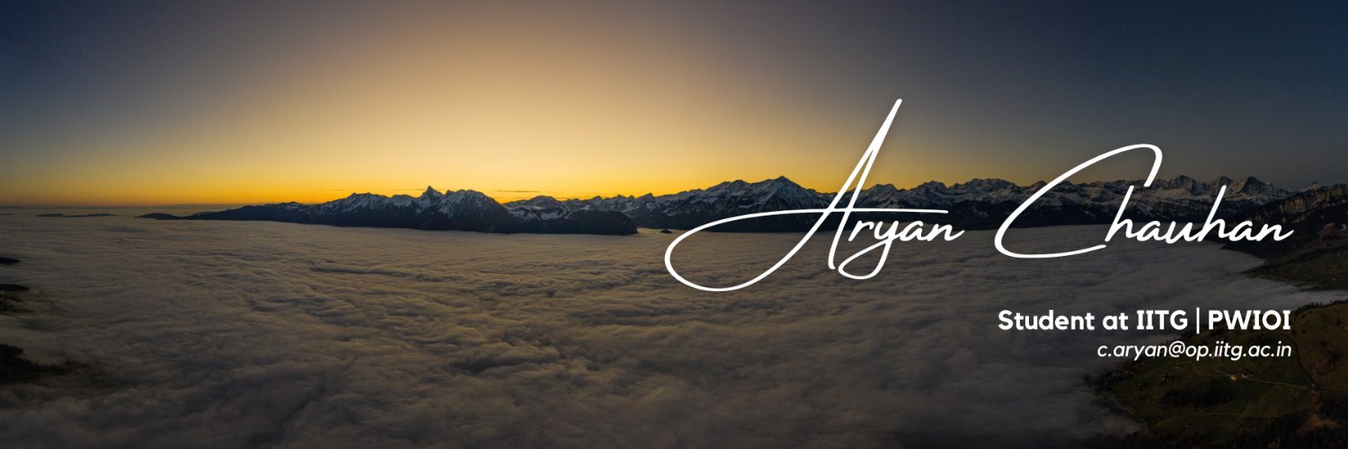 Aryan Chauhan banner