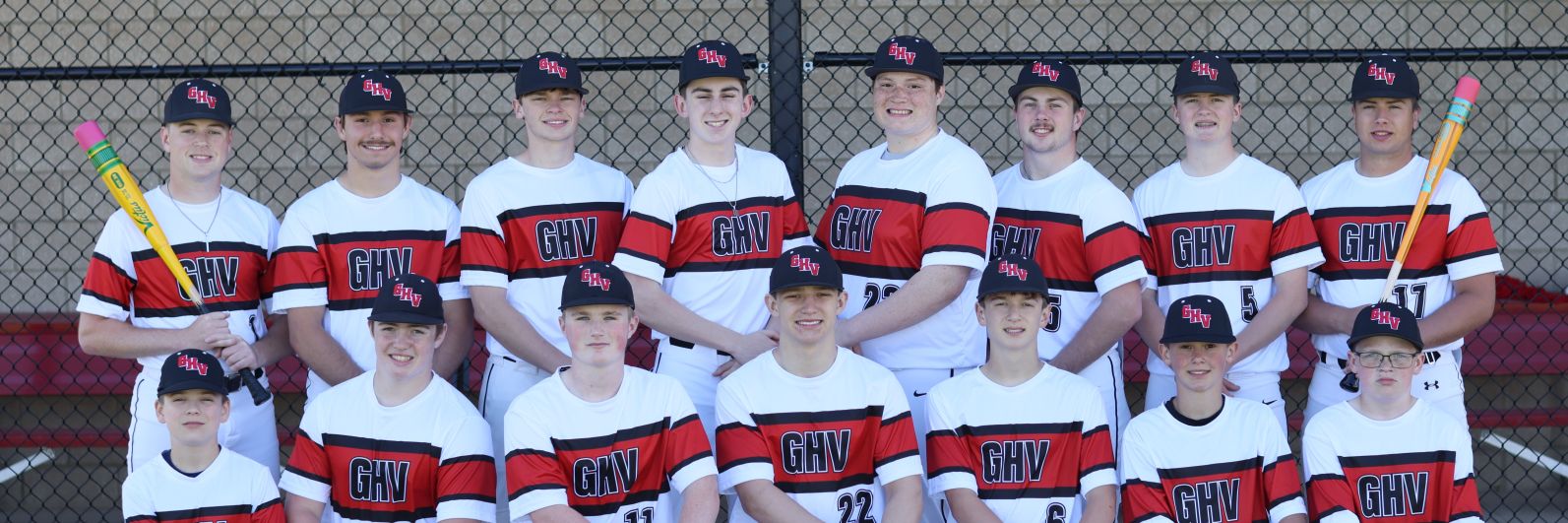 GHV Baseball banner